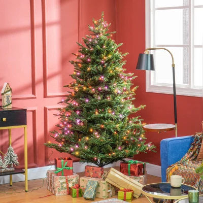 HOMCOM 6ft LED Artificial Christmas Tree