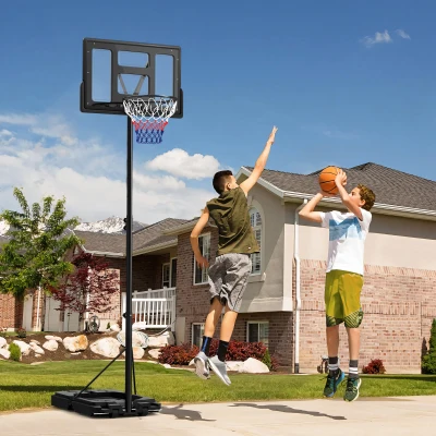 Basketball Hoop Stand 105L x 68W x 305Hcm Black