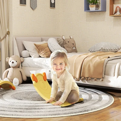 kids balance board 62L x 40W x 17Hcm Yellow