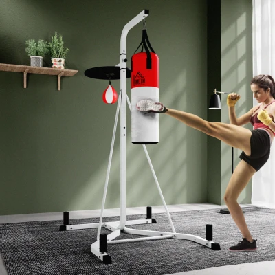 Boxing Bag Hanger 115W x 157D x 221Hcm White