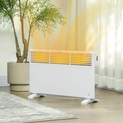 Heater 86W x 21.5D x 43.5Hcm White