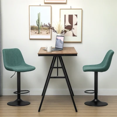 Bar Stools 43W x 48D x 109Hcm Green