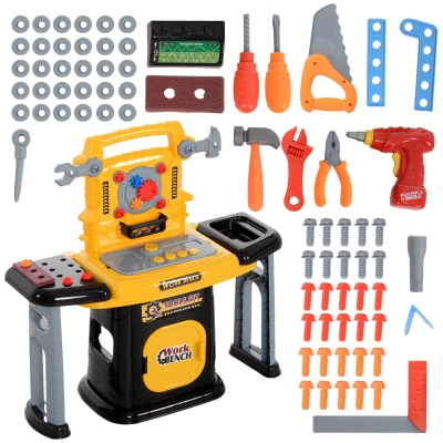 toddler tool set 60L x 23D x 59Hcm Yellow