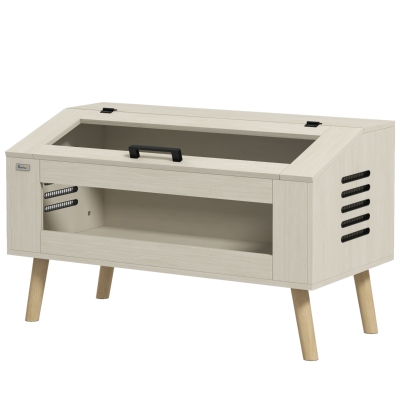 PawHut Terrarium Reptiles 140L Verre Trempé