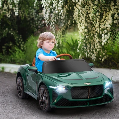 HOMCOM Bentley Bacalar 12V Kids Electric Car Green