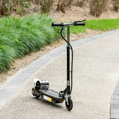 HOMCOM Monopattino Elettrico 81.5cm × 38cm × 94cm Nero