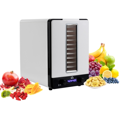 HOMCOM 11-Tray Food Dehydrator with Timer 40-70℃