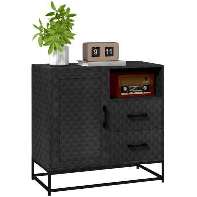 Sideboard 80W x 40D x 78Hcm Black