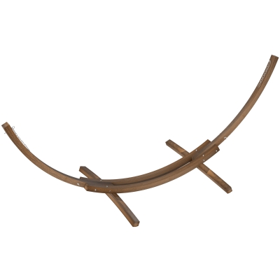 Hammock Stand 325cm x 120cm x 118cm Brown