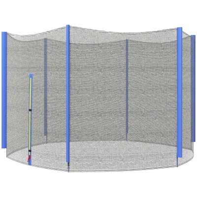 Trampoline Replacement Net Dia. 244 x 180H cm Blue