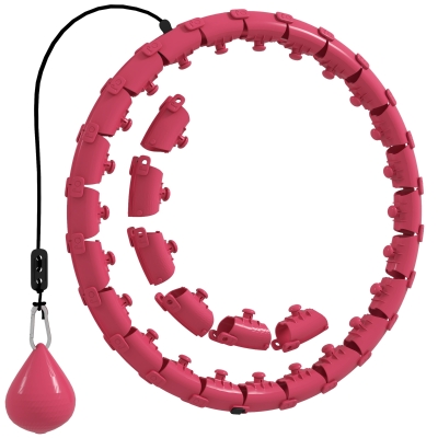 SPORTNOW Hula Hoop Massage Ajustable 45-106cm Fitness