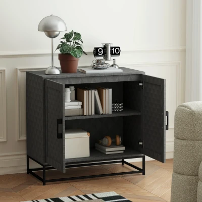 Sideboard 80W x 40D x 78Hcm Grey