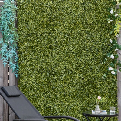 Outsunny 12PCS Boxwood Wall Panels 50cm Greenery Screen