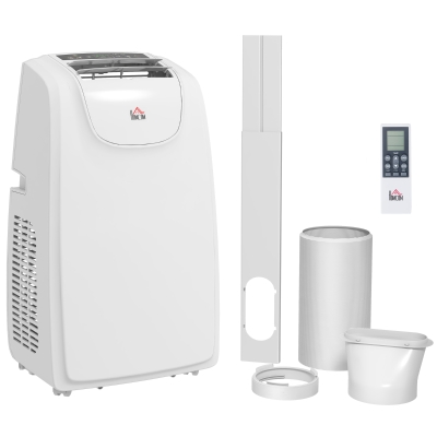 HOMCOM 12,000 BTU Mobile Air Conditioner - White