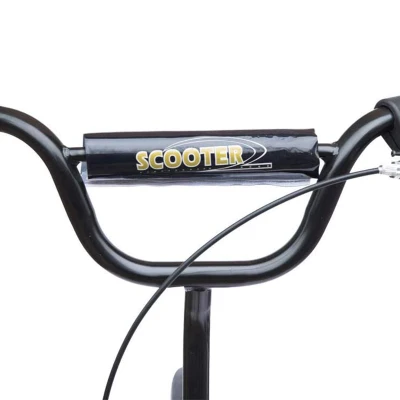 HOMCOM Patinete para Niños de 5-12 Años Scooter de 2 Ruedas Grandes de 12 Pulgadas con Freno y Manillar Ajustable en Altura Carga Máx. 50 kg 120x52x80-88 cm Rosa(m-9)