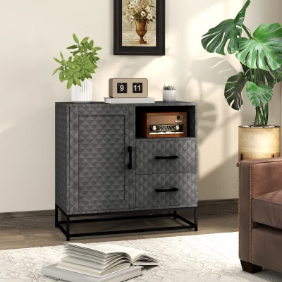 Sideboard 80W x 40D x 78Hcm Grey