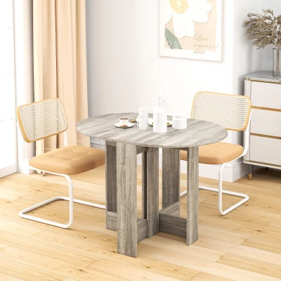 Foldable Table 104cmx76cmx73.7cm Grey