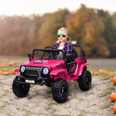 Kids Ride On Car 109L x 67W x 68.5Hcm Pink