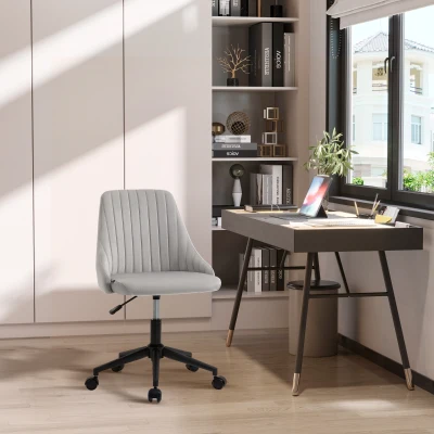 Vinsetto Sedia ufficio 50cm x 58cm x 87cm Grigio