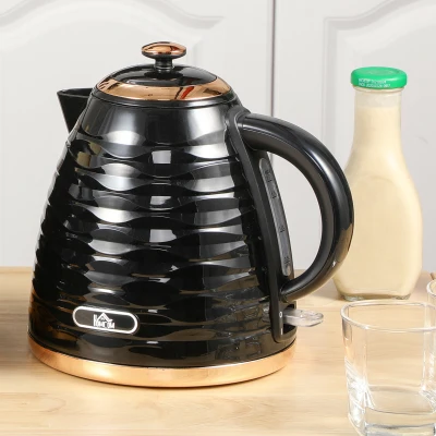 Kettle 24.1L x 19.5W x 23.2Hcm Black