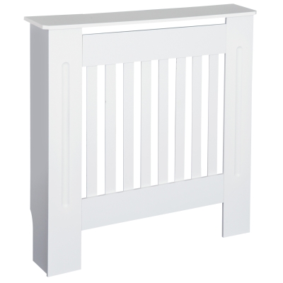 HOMCOM MDF Radiator Cover White 78L x 19W x 81H
