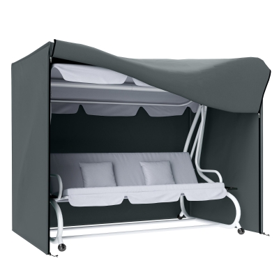 Outdoor Swing Cover 220L x 125W x 172Hcm Grey
