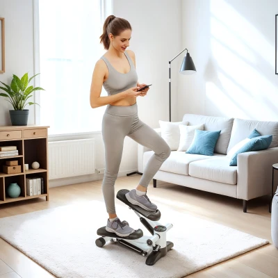 Mini Stepper 44.5L x 29W x 20Hcm White