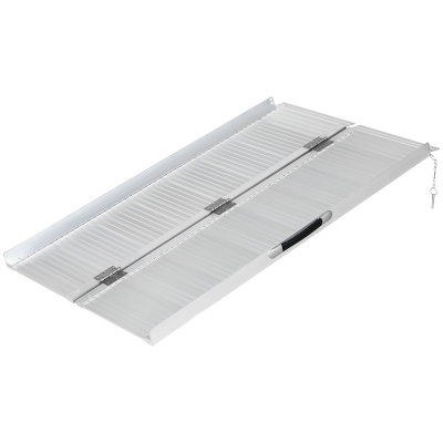 HOMCOM Rampe Accès Fauteuil 270kg Pliable Antidérapante