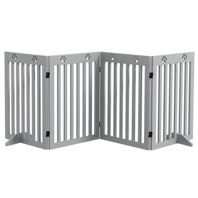 Pet Gate 204L x 30W x 75Hcm Grey