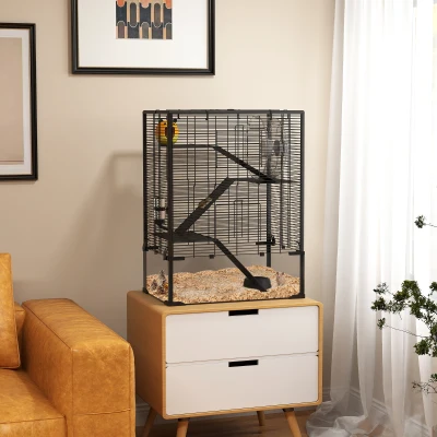 hamster tank 60L x 40W x 80Hcm Black