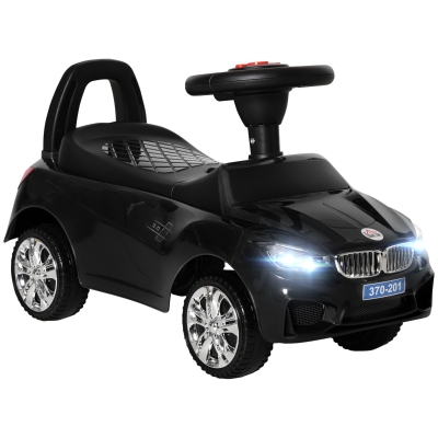 HOMCOM Ride-on Car Toddler Foot-to-Floor Slider Black