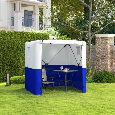 Pop Up Gazebo 180L x 180W x 200Hcm Blue