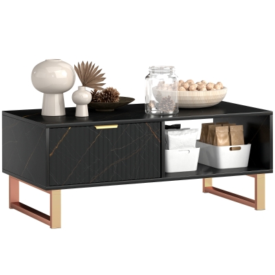Coffee Table 100W x 50D x 40Hcm Black