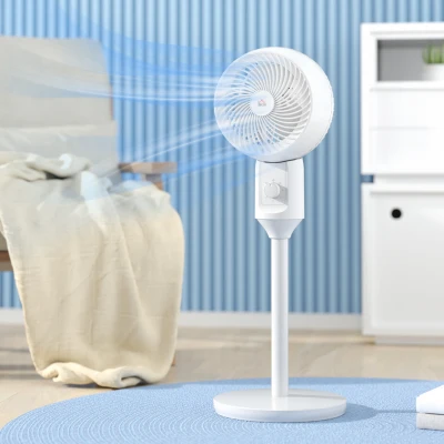 Air Circulator Fan 28cmx28cmx80cm White