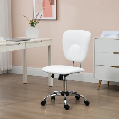 Vinsetto Bürostuhl ergonomischer Bürostuhl mit höhenverstellbarer Rückenlehne, neigbarem Sitz, Bürostuhl mit drehbaren Rollen
