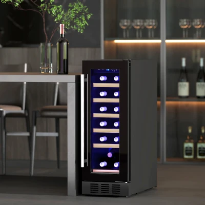 Wine Cooler 29.5W x 57D x 82Hcm Black