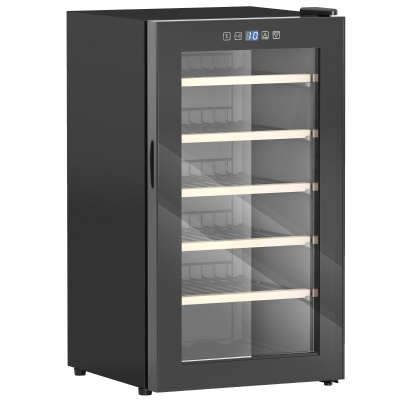 Wine Fridge 45.1W x 53.8D x 79.8H cm Black