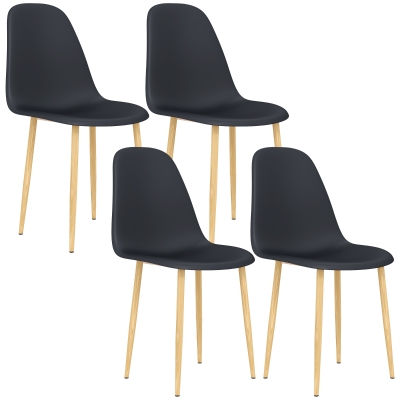 Dining Chair 45cm x 52cm x 85.5cm Black