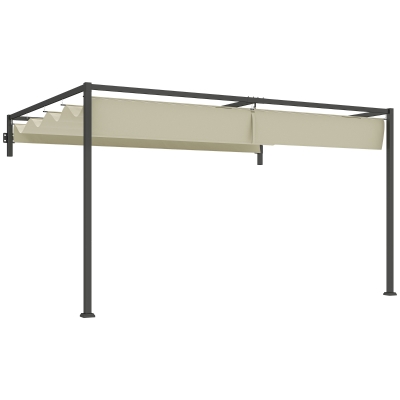 Pergola 297L x 397W x 220Hcm Khaki