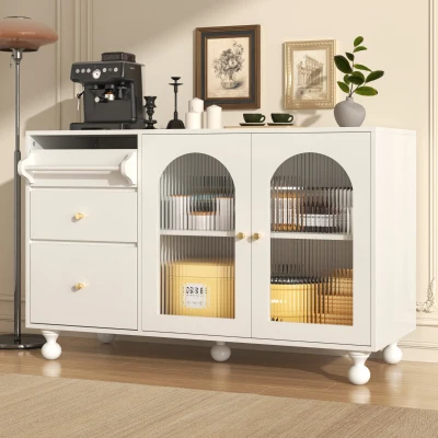 Multifonctionnelle buffet, Blanc