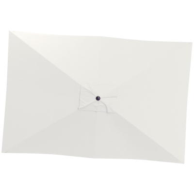 Outsunny Auvent Parasol 3x2m UPF 50+ Beige 6 Baleines