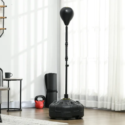 SPORTNOW Punchingball 48cm x 48cm x 180cm Nero