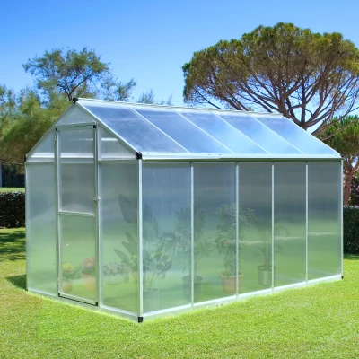 Outsunny Serra 303x183x195cm Trasparente