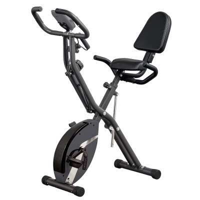 SPORTNOW Vélo Pliable Résistance Magnétique LCD Noir