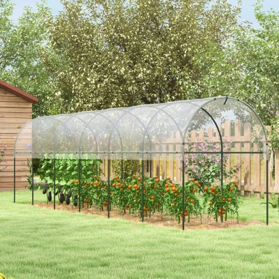 Outsunny Serra da giardino 600x123x171cm Trasparente