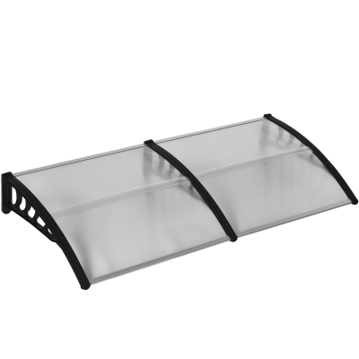 Outsunny Marquise Moderne Polycarbonate Aluminium 200x96 cm