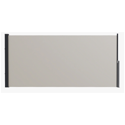 Outsunny Store laterale 300x3.5x140cm Grigio