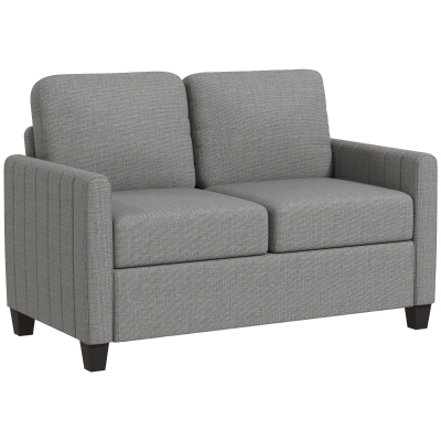Loveseat 135W x 74D x 87Hcm Light Grey