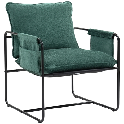 Accent Chair 68W x 76D x 81Hcm Green