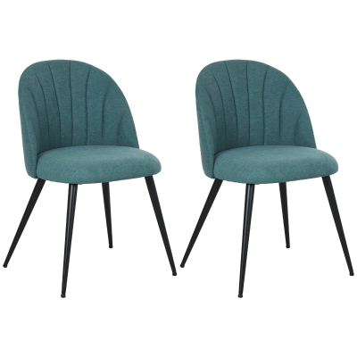 Dining Chairs 49W x 53D x 79Hcm Green